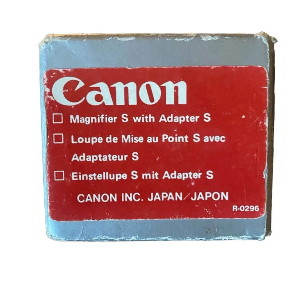 Canon Magnifier S with Adapter S